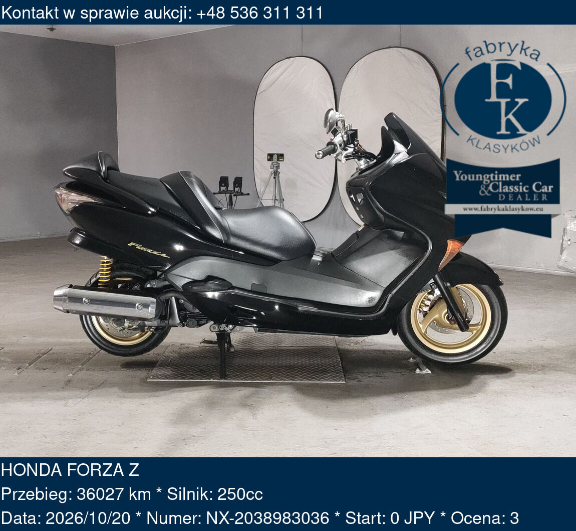 HONDA FORZA Z  - zdjęcie 2