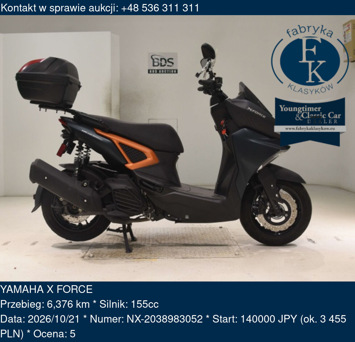 YAMAHA X FORCE  - zdjęcie 2