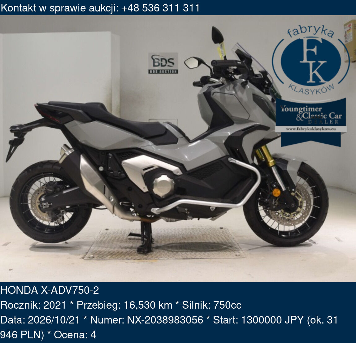 HONDA X-ADV750-2 2021 - zdjęcie 2