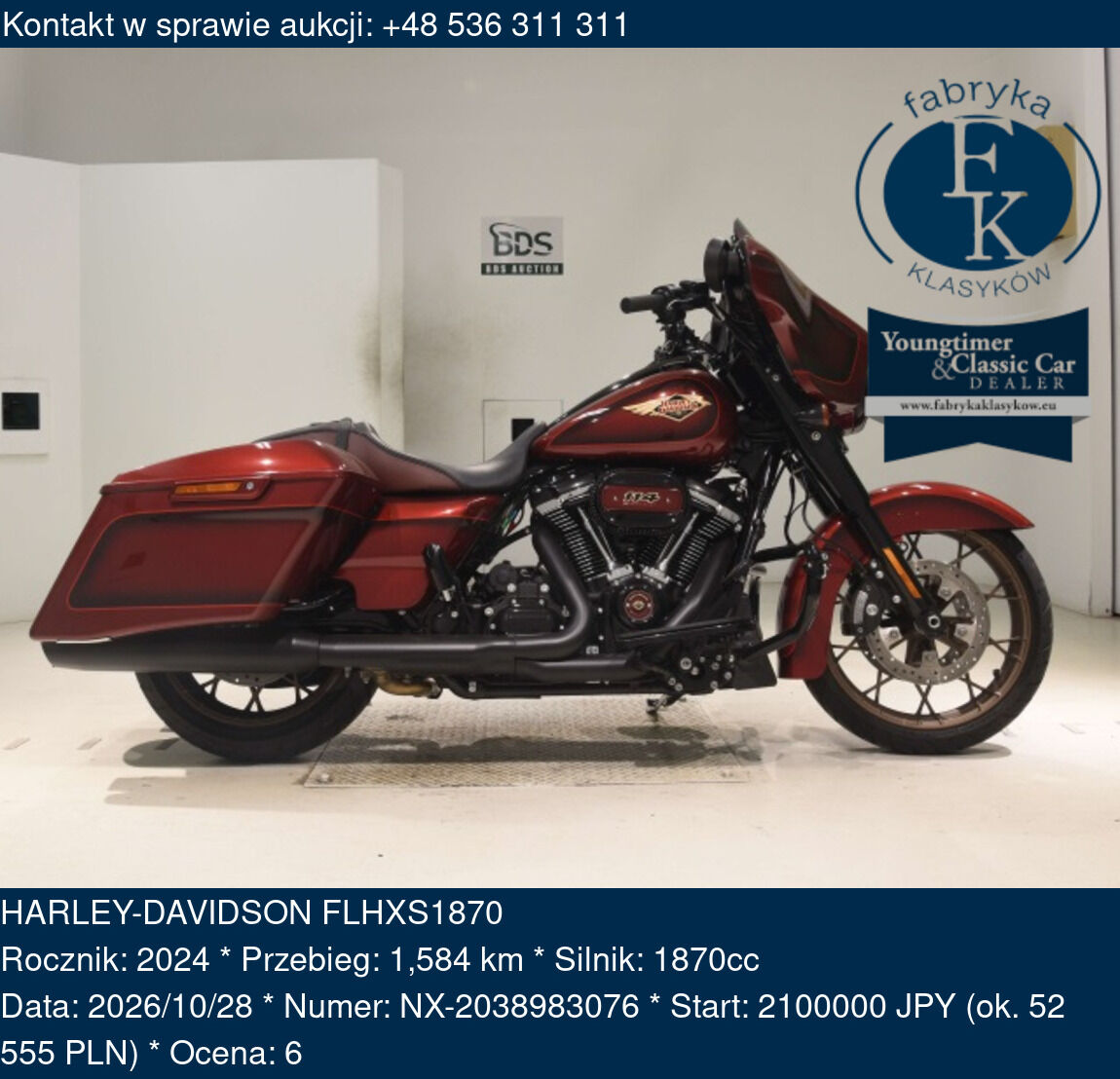 HARLEY-DAVIDSON FLHXS1870 2024 - zdjęcie 2