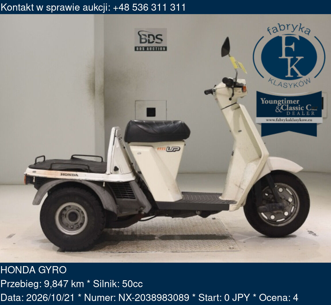 HONDA GYRO  - zdjęcie 2