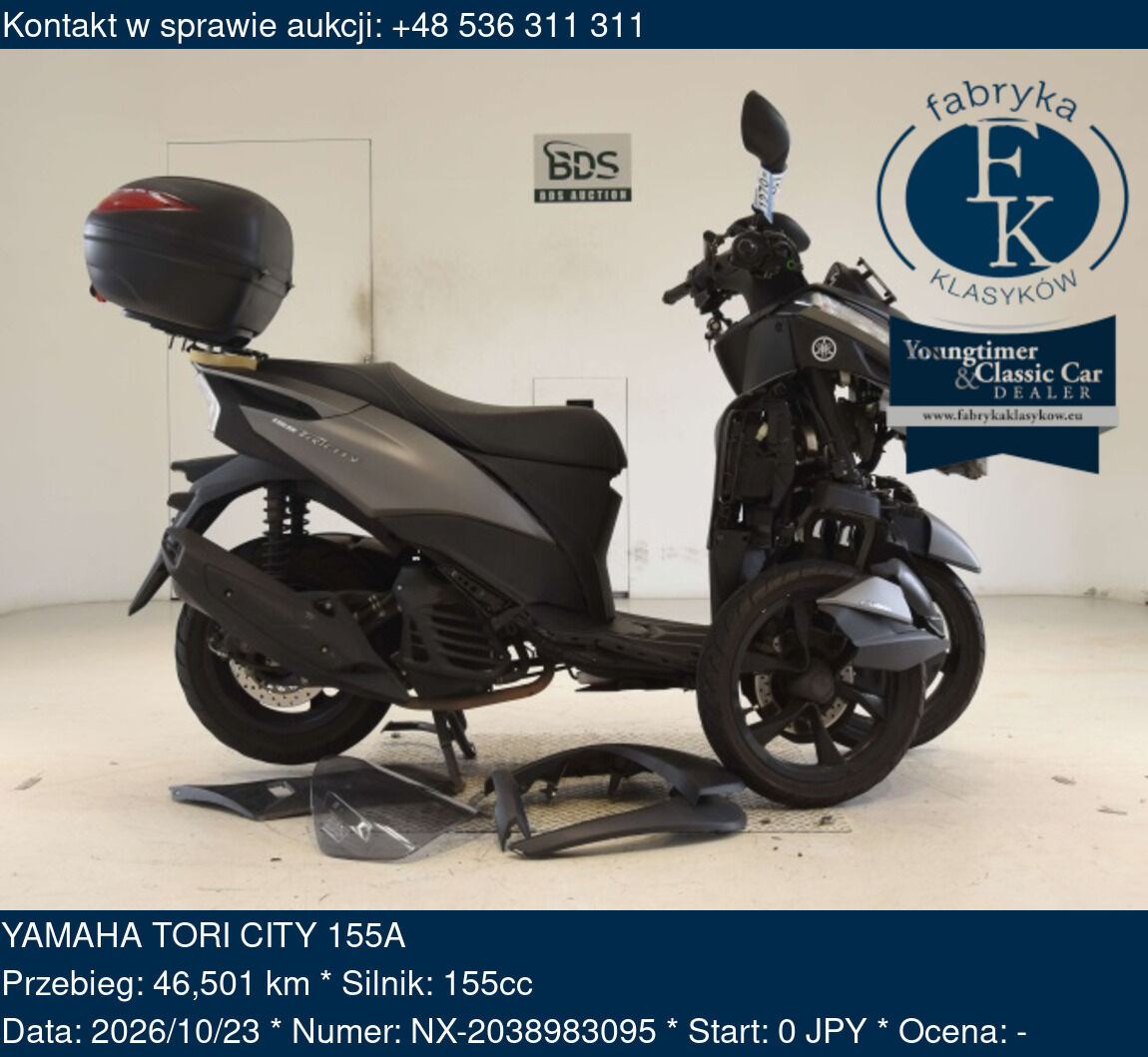 YAMAHA TORI CITY 155A  - zdjęcie 2