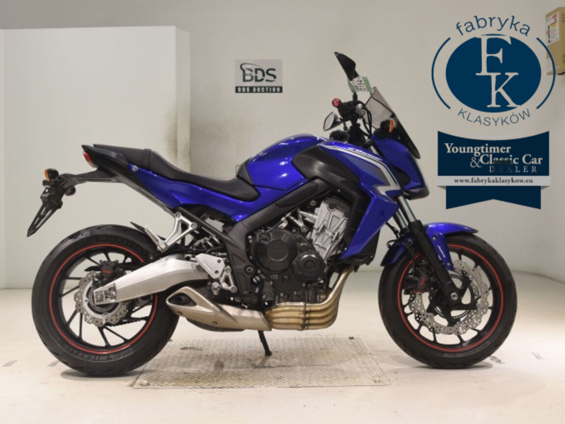 HONDA CB650F 2015 - aukcja, lot NX-2038983097