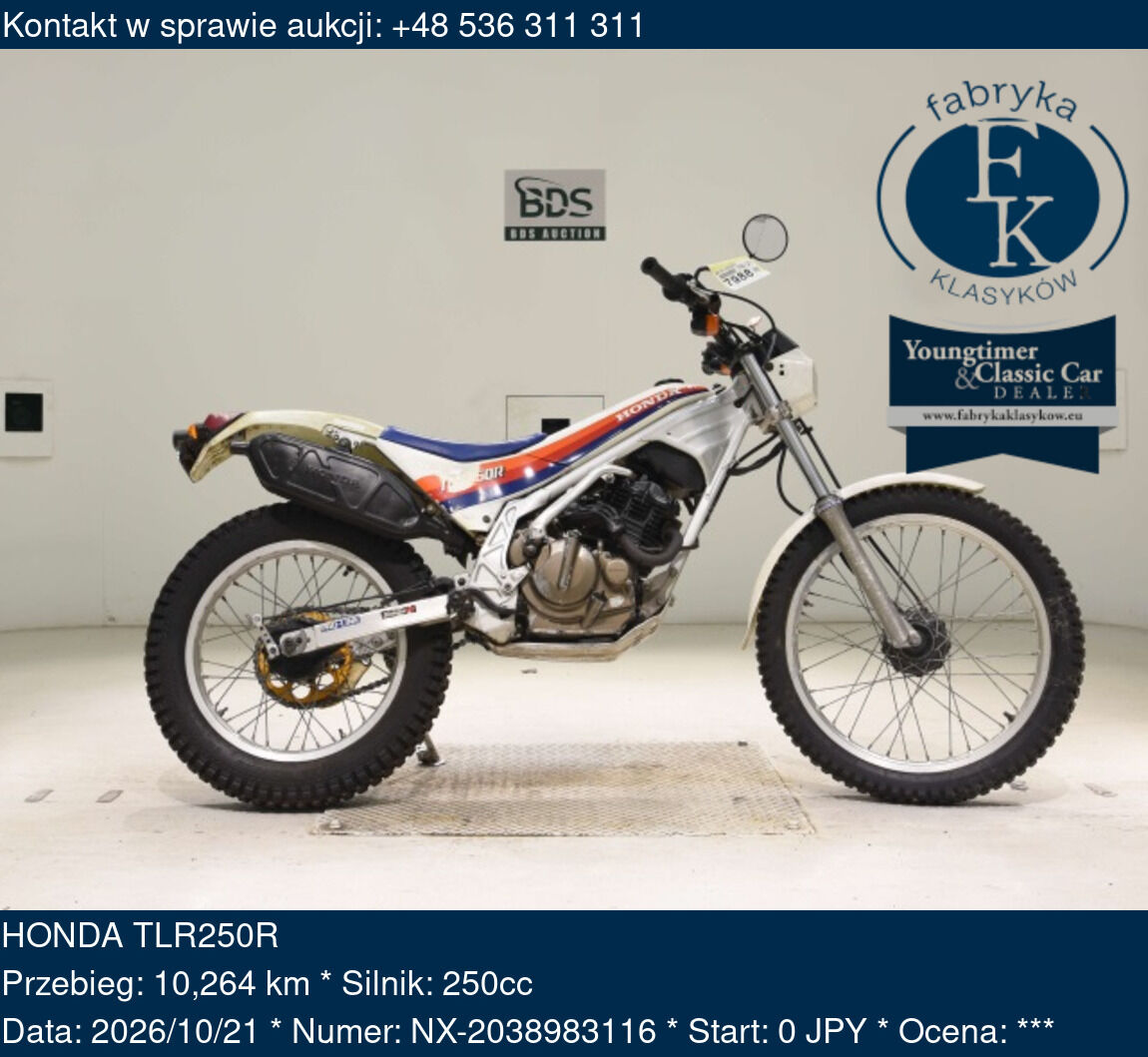 HONDA TLR250R  - zdjęcie 2