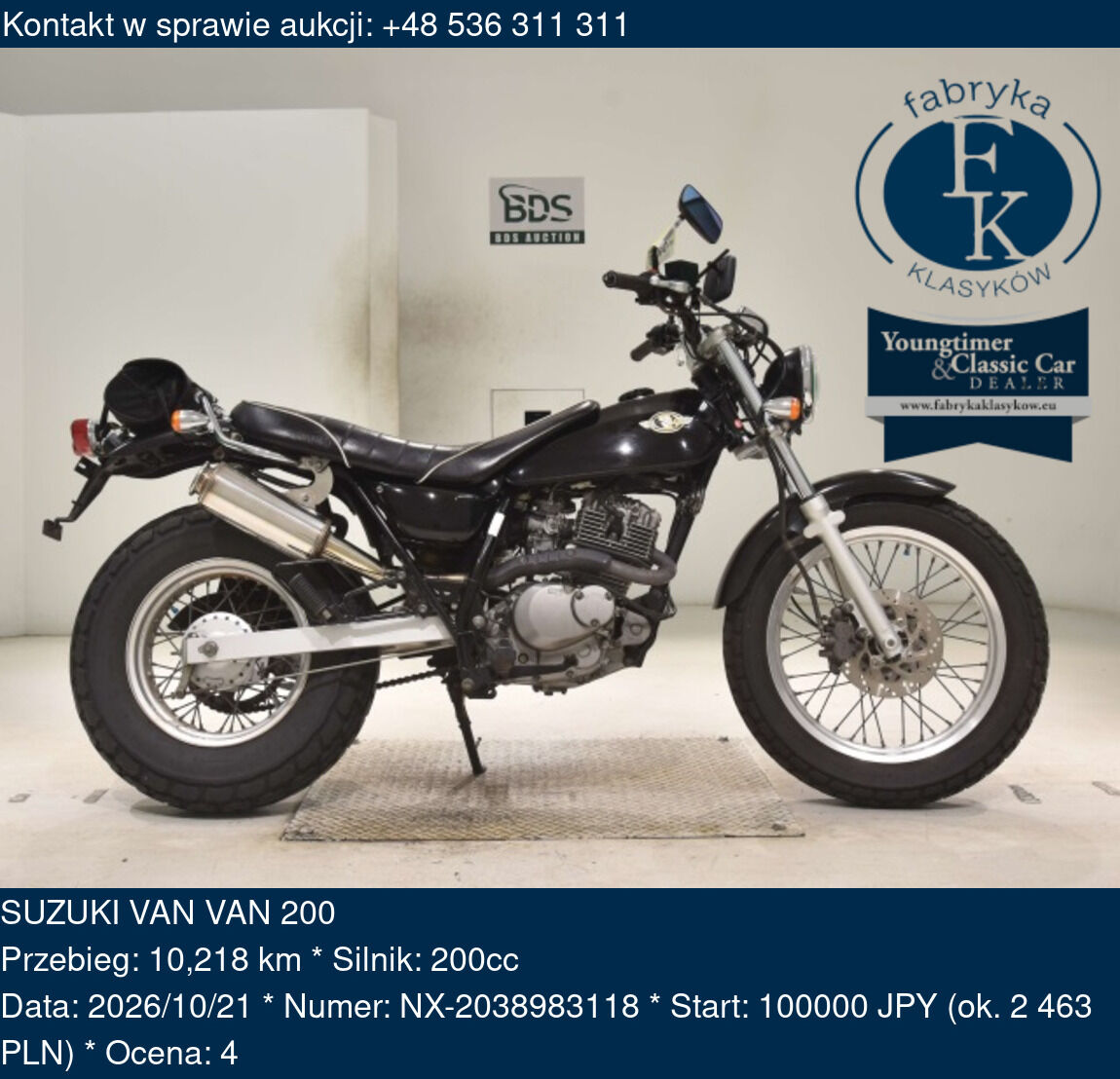 SUZUKI VAN VAN 200  - zdjęcie 2