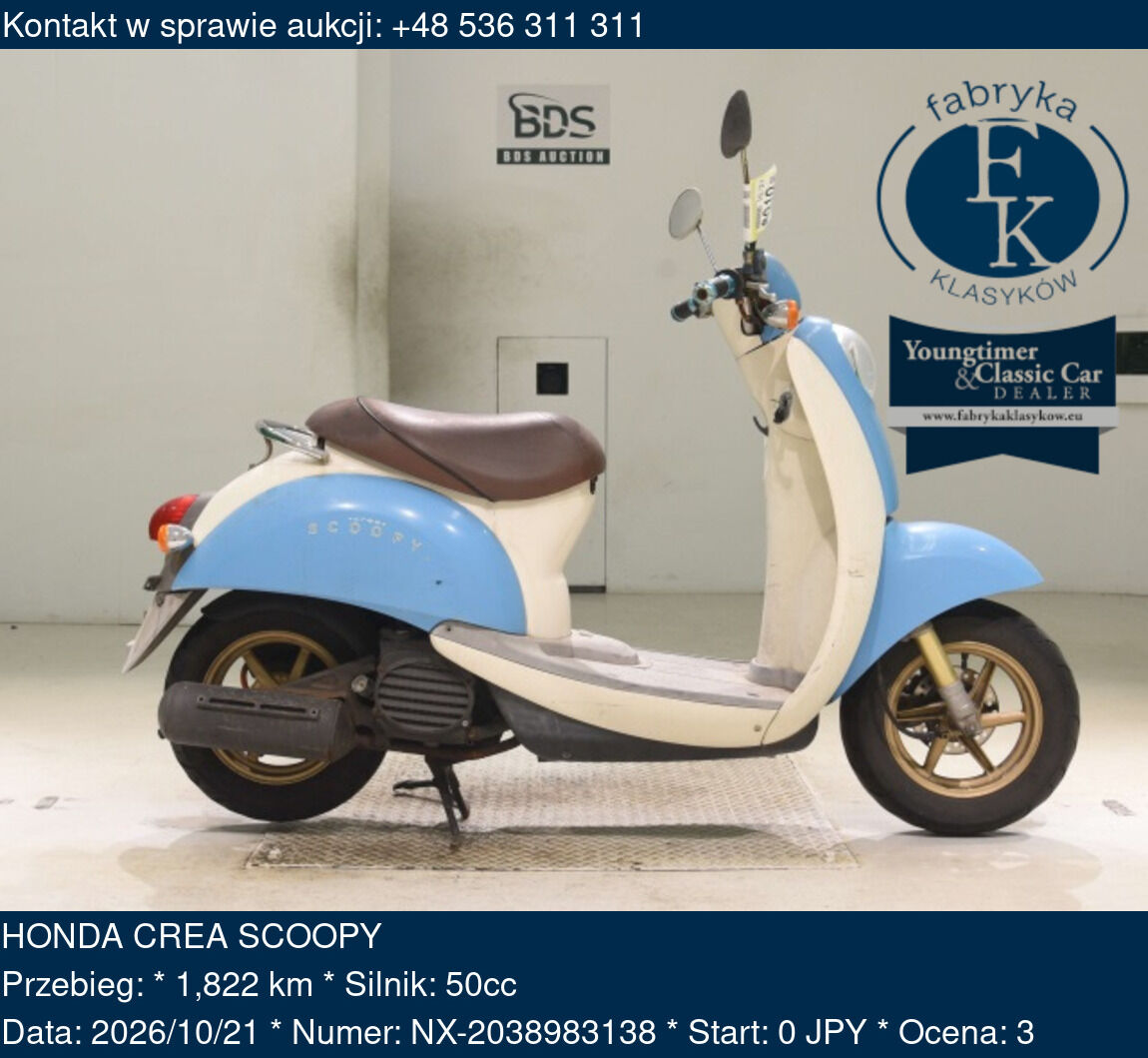 HONDA CREA SCOOPY  - zdjęcie 2