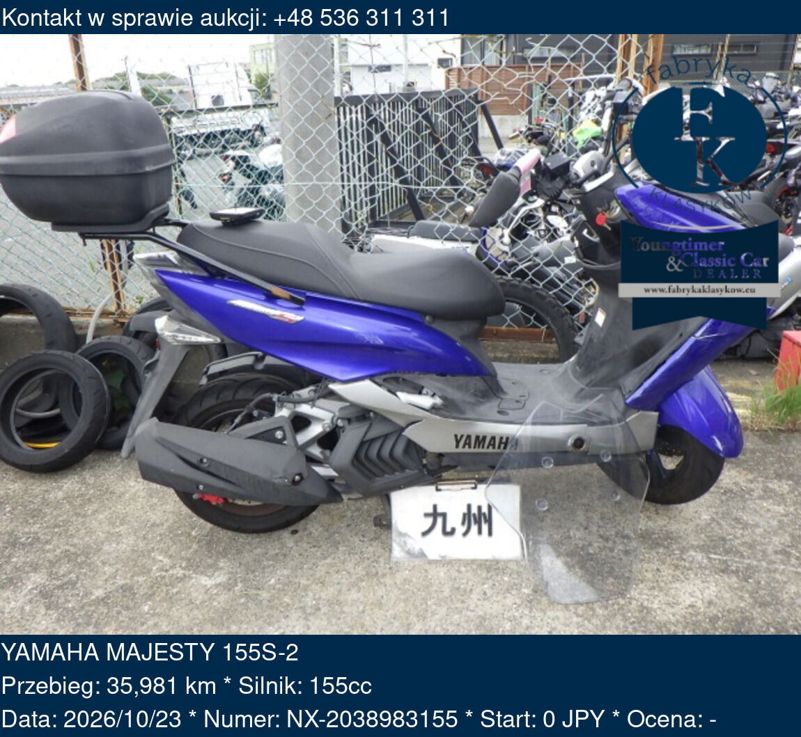 YAMAHA MAJESTY 155S-2  - zdjęcie 2