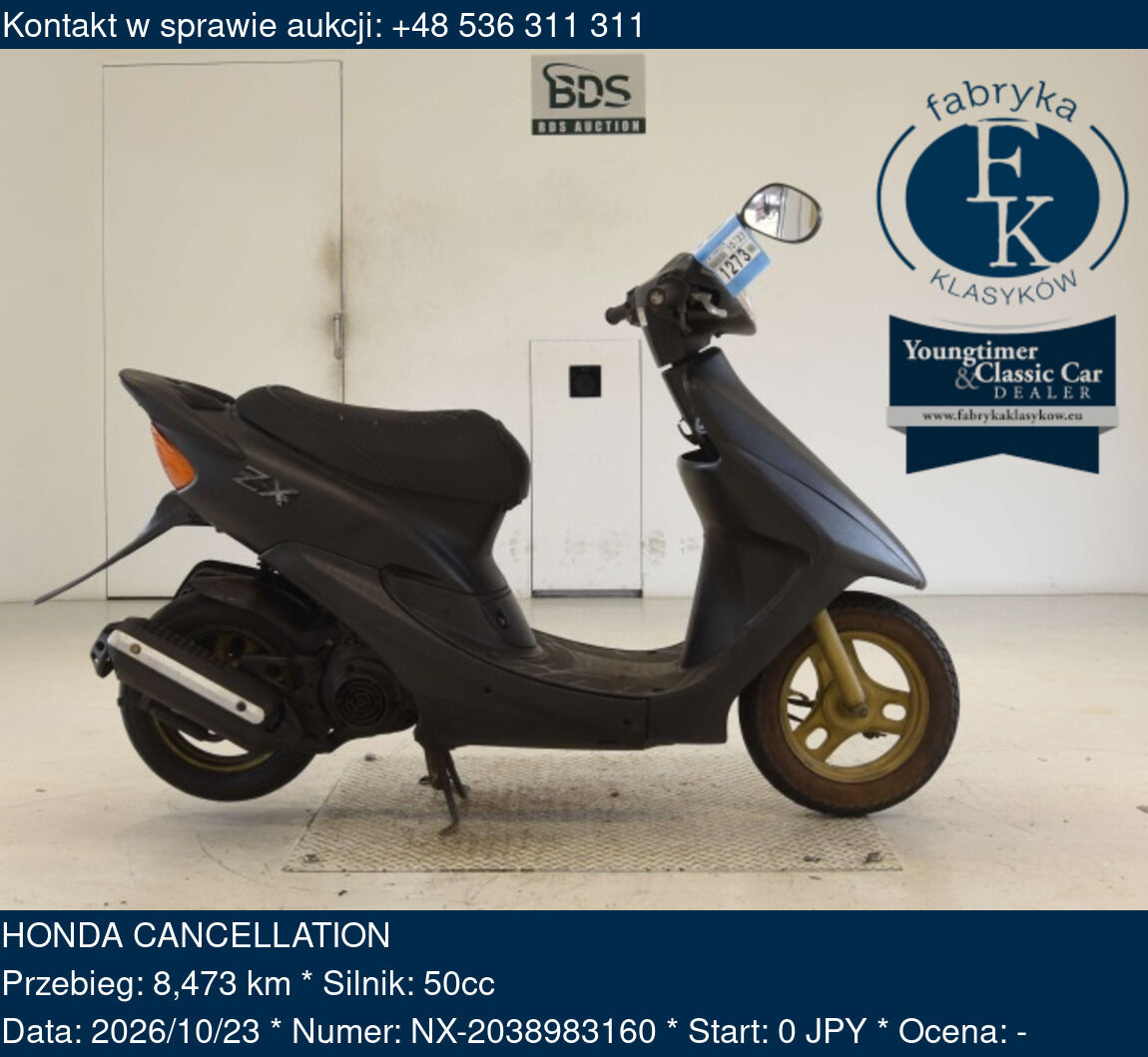 HONDA CANCELLATION - zdjęcie 2
