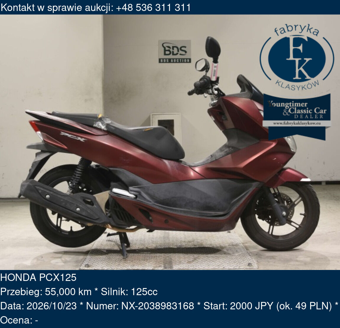HONDA PCX125  - zdjęcie 2