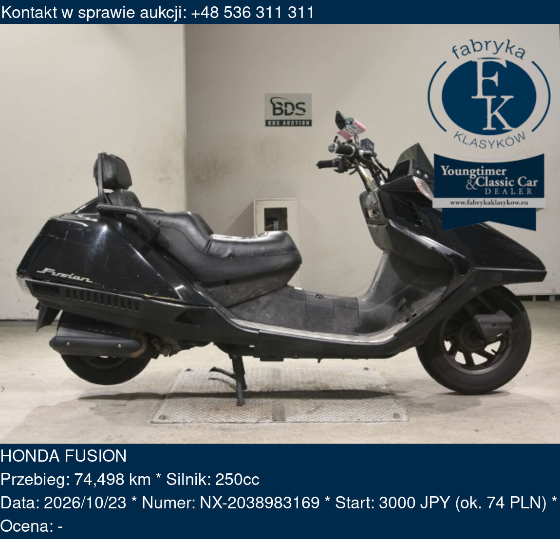 HONDA FUSION  - zdjęcie 2