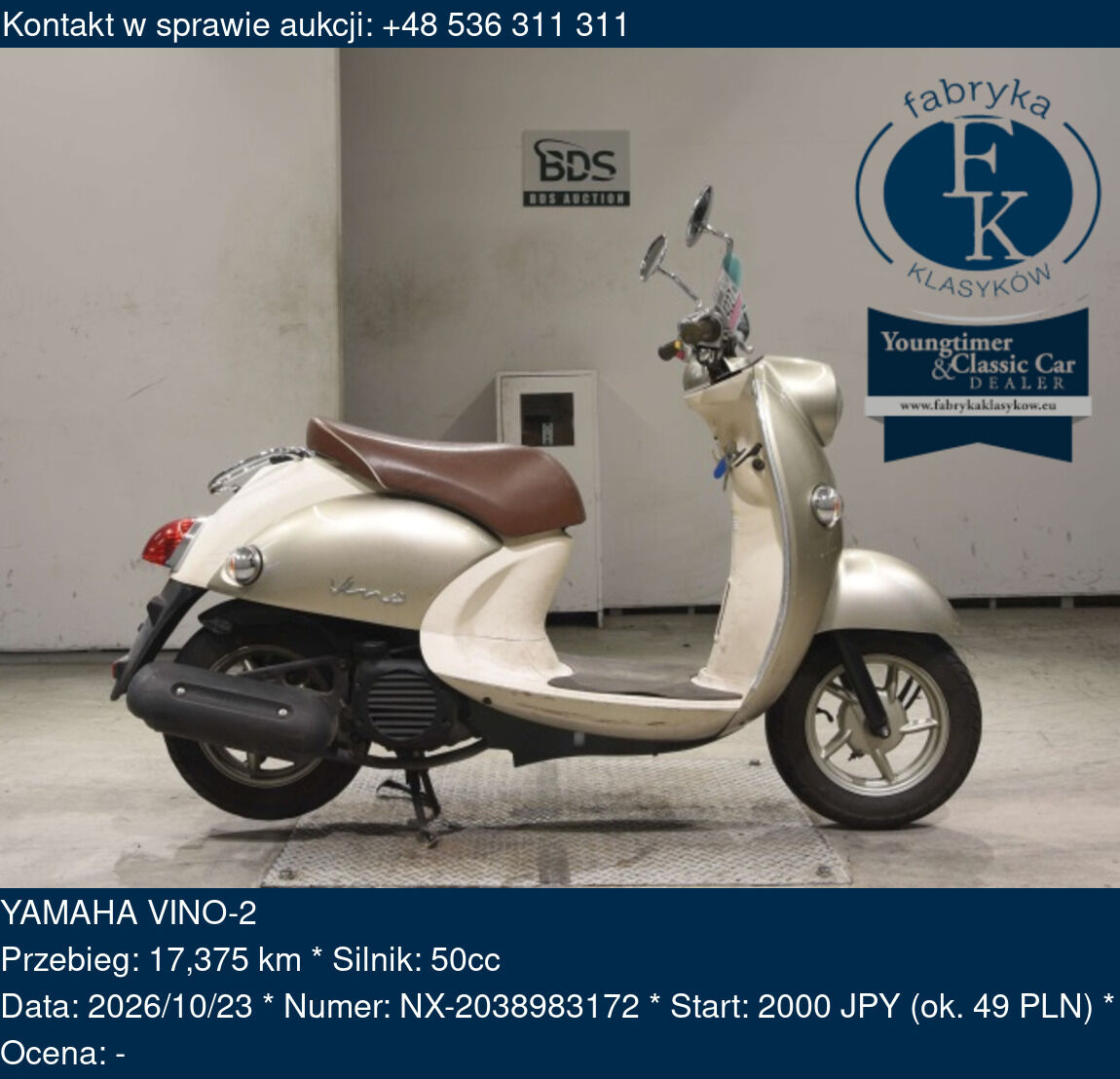 YAMAHA VINO-2  - zdjęcie 2