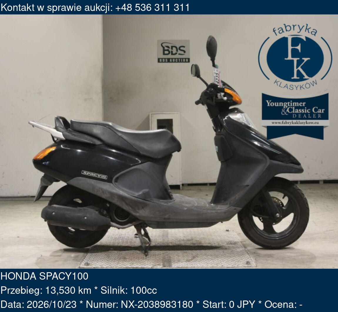 HONDA SPACY100  - zdjęcie 2