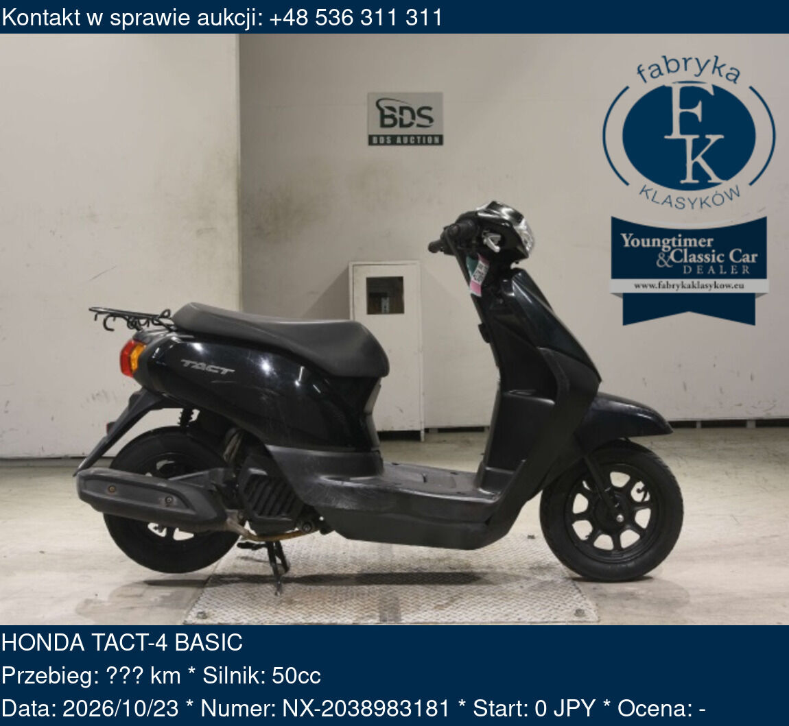 HONDA TACT-4 BASIC  - zdjęcie 2