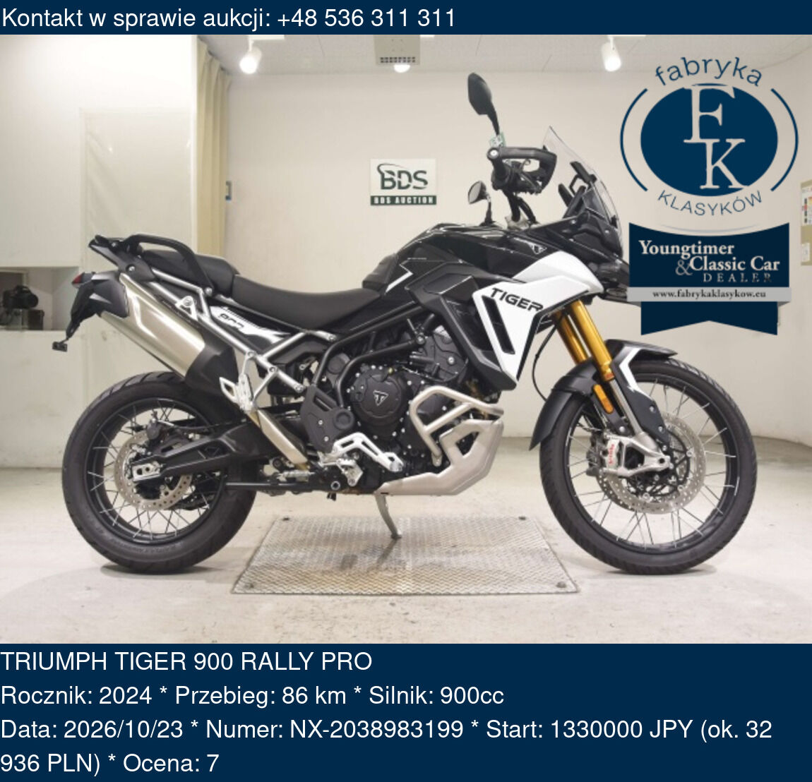 TRIUMPH TIGER 900 RALLY PRO 2024 - zdjęcie 2