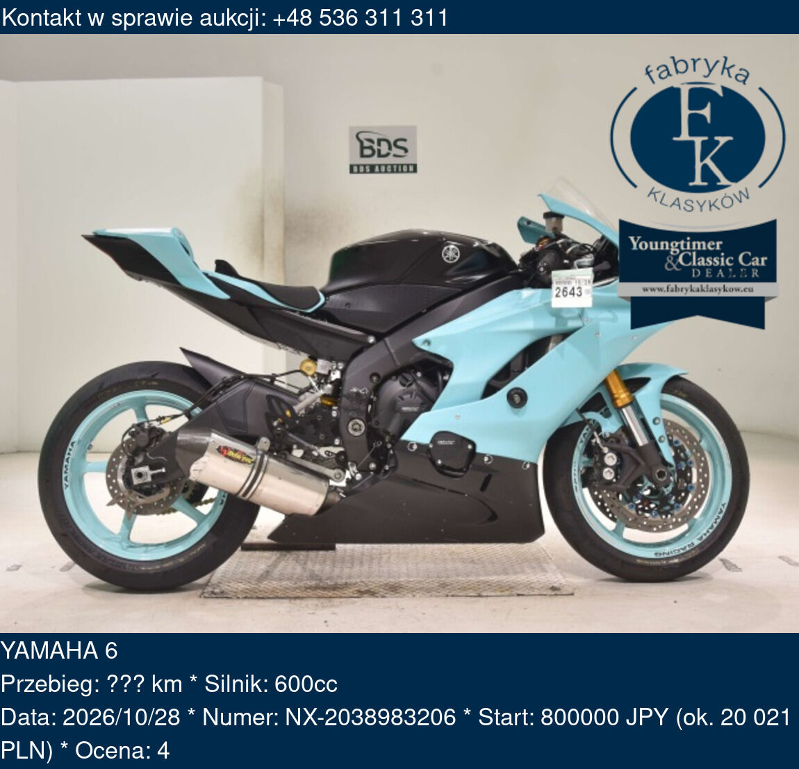 YAMAHA 6  - zdjęcie 2