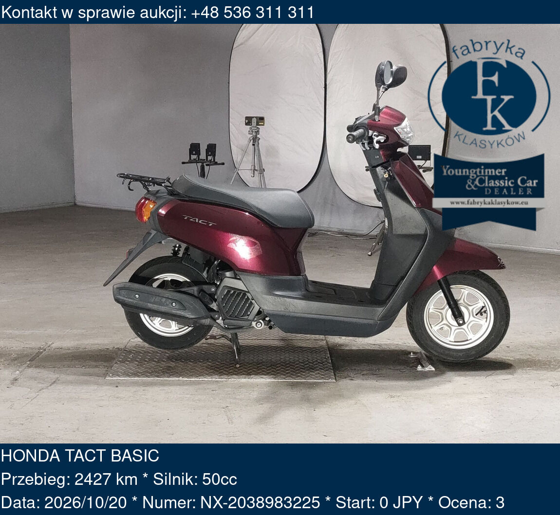 HONDA TACT BASIC  - zdjęcie 2
