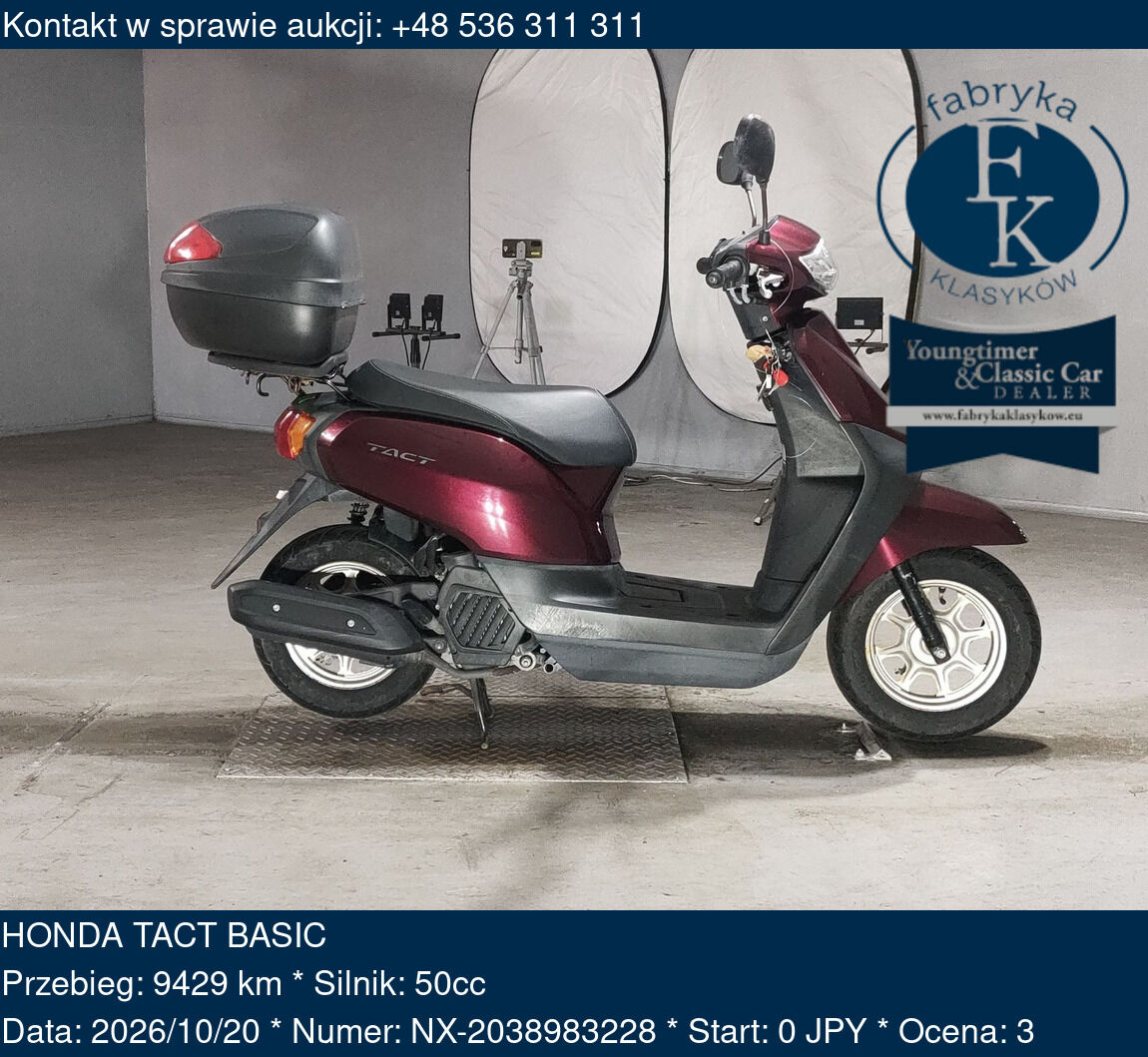 HONDA TACT BASIC  - zdjęcie 2