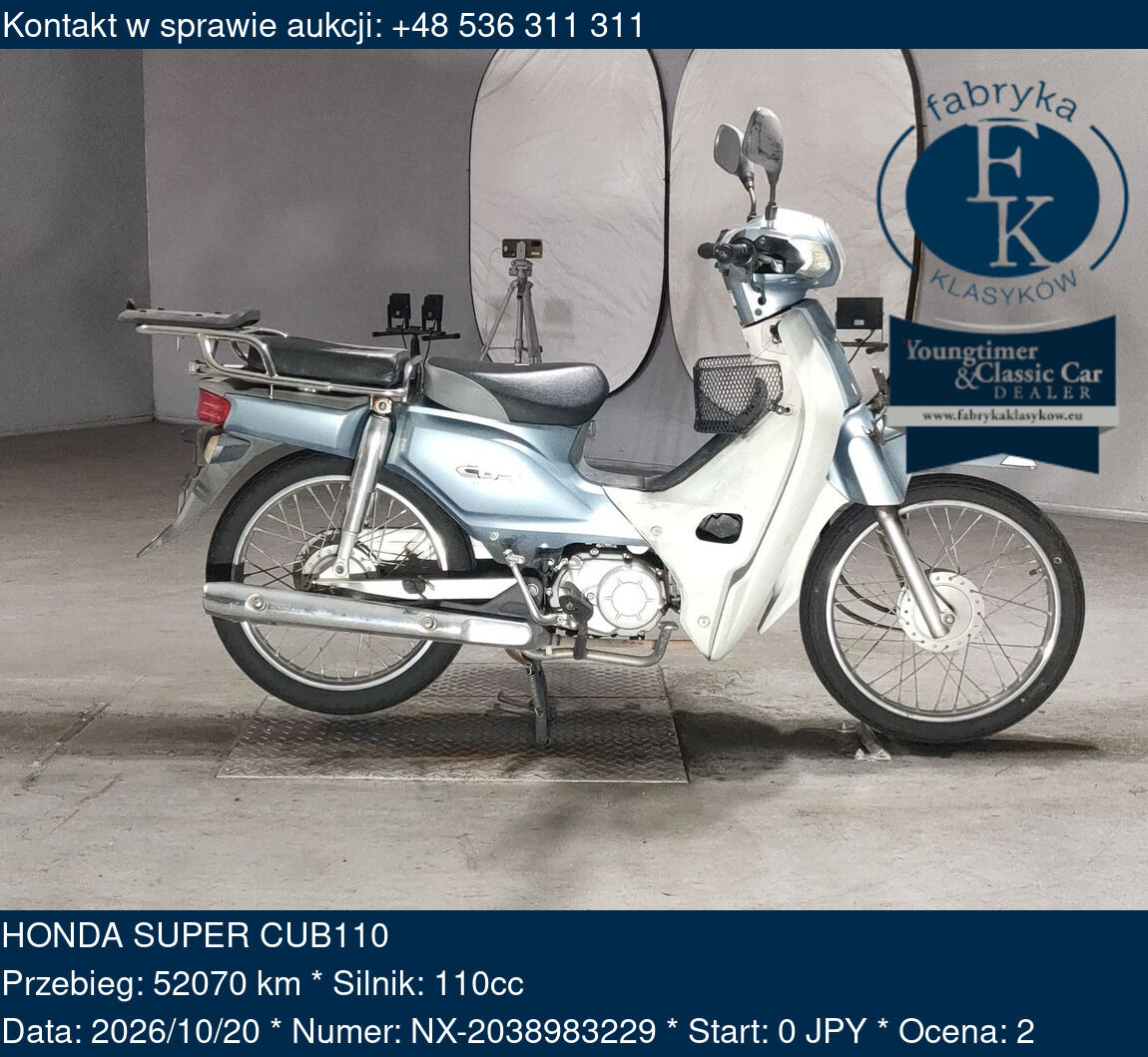 HONDA SUPER CUB110  - zdjęcie 2