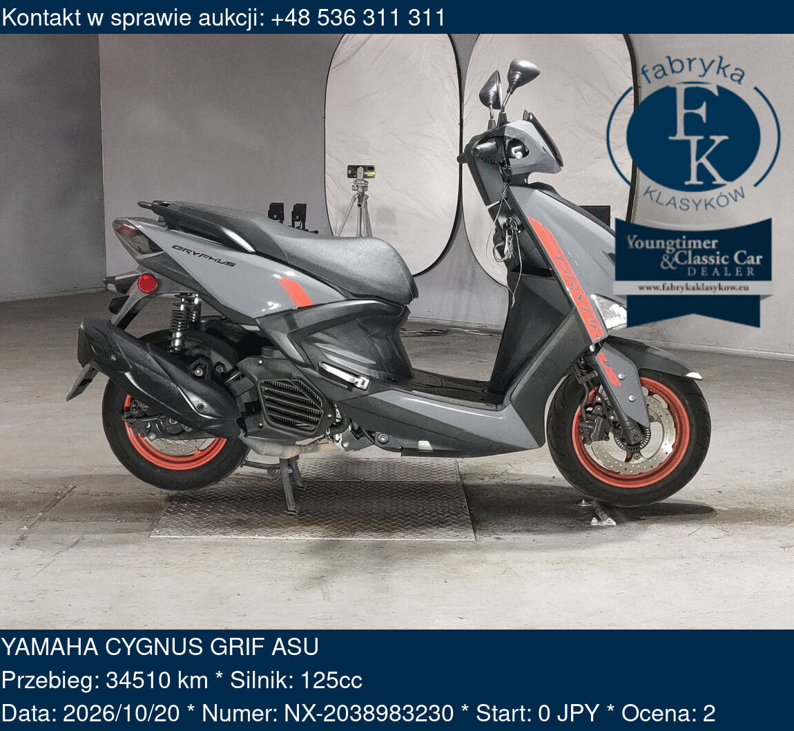 YAMAHA CYGNUS GRIF ASU  - zdjęcie 2