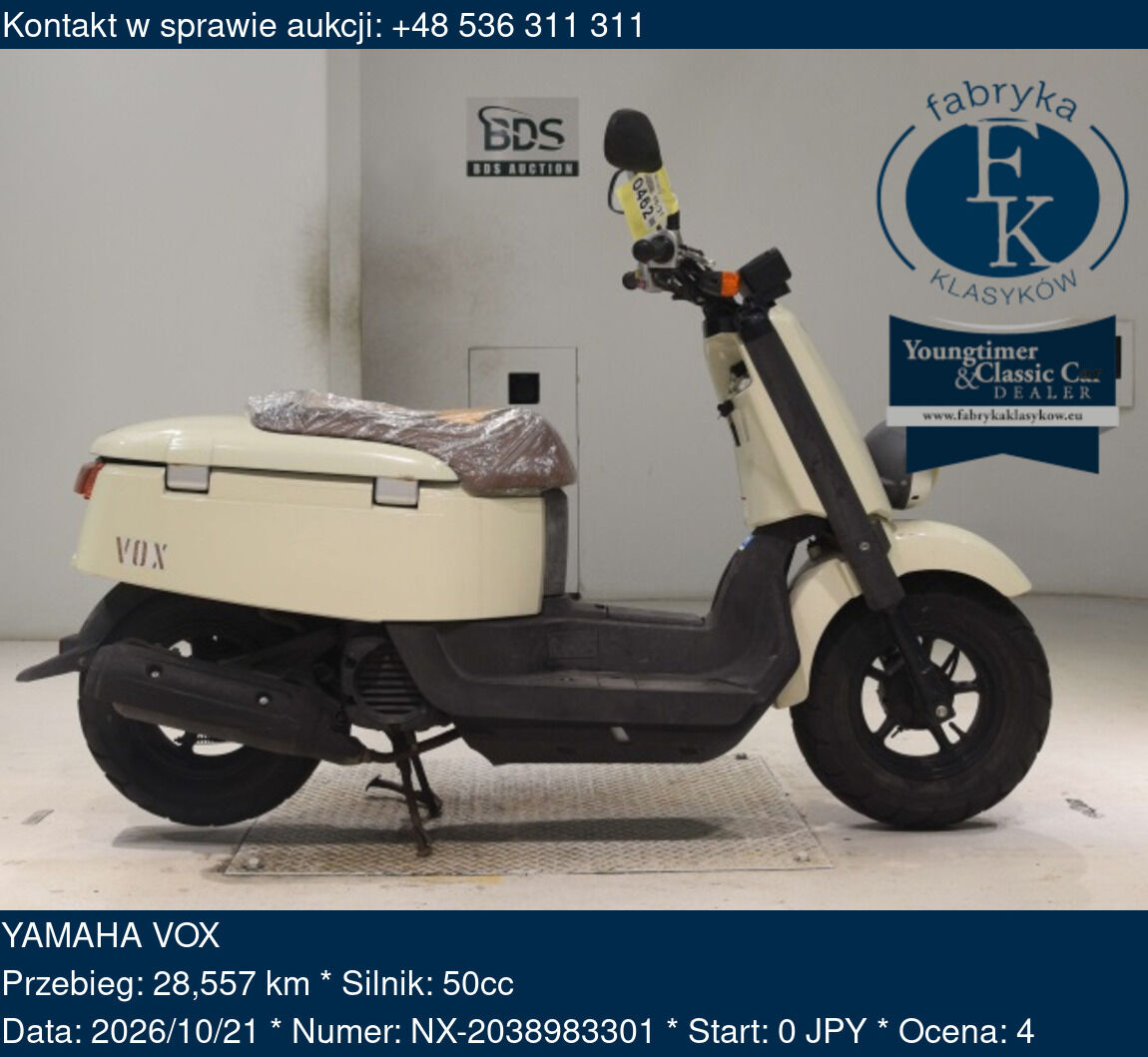 YAMAHA VOX  - zdjęcie 2