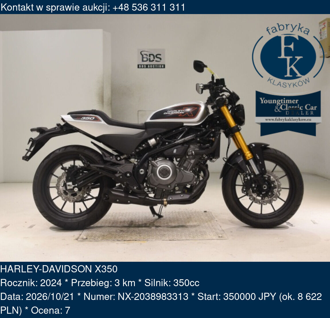HARLEY-DAVIDSON X350 2024 - zdjęcie 2