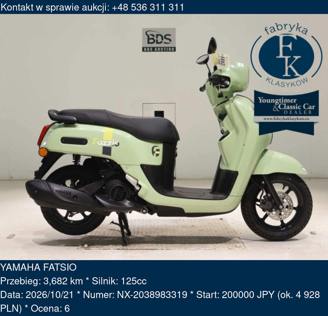 YAMAHA FATSIO  - zdjęcie 2