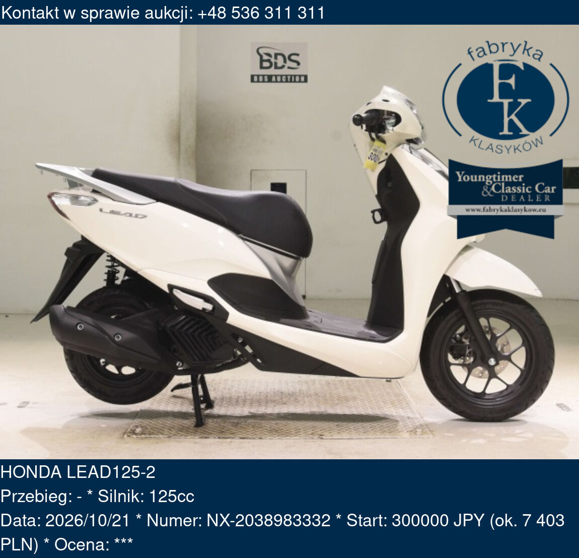 HONDA LEAD125-2  - zdjęcie 2