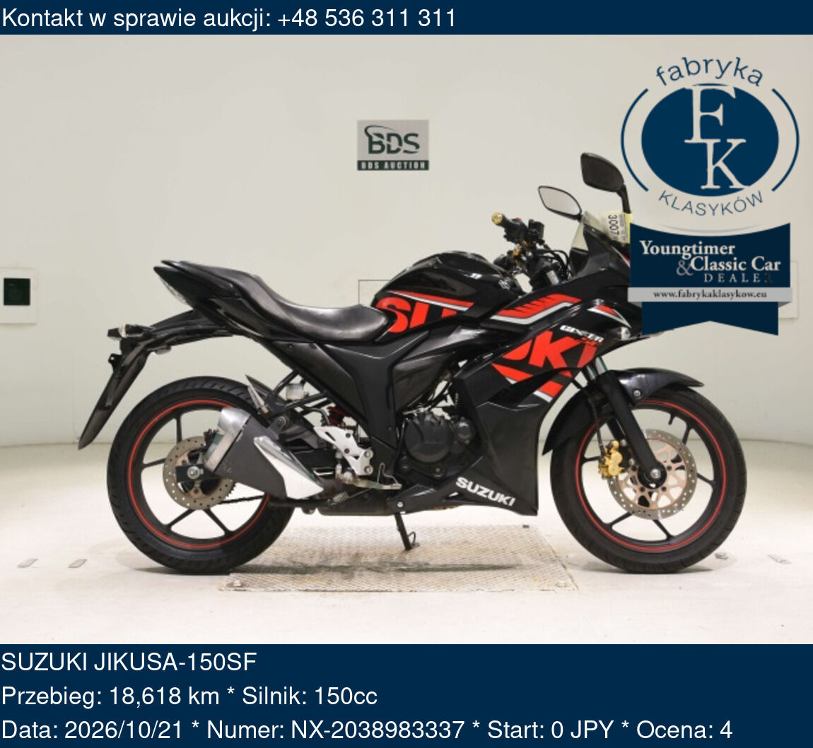 SUZUKI JIKUSA-150SF  - zdjęcie 2