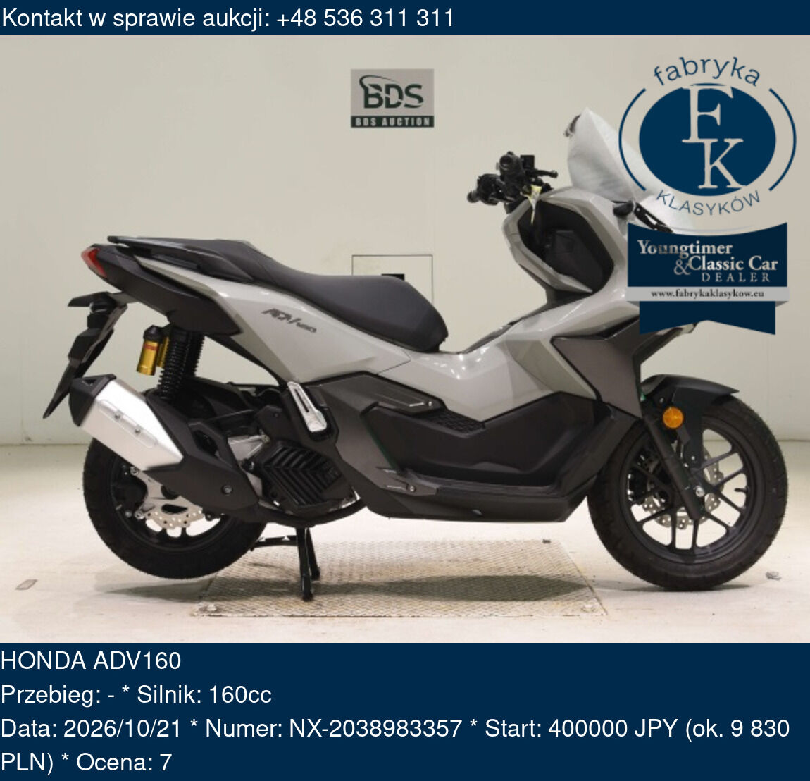 HONDA ADV160  - zdjęcie 2