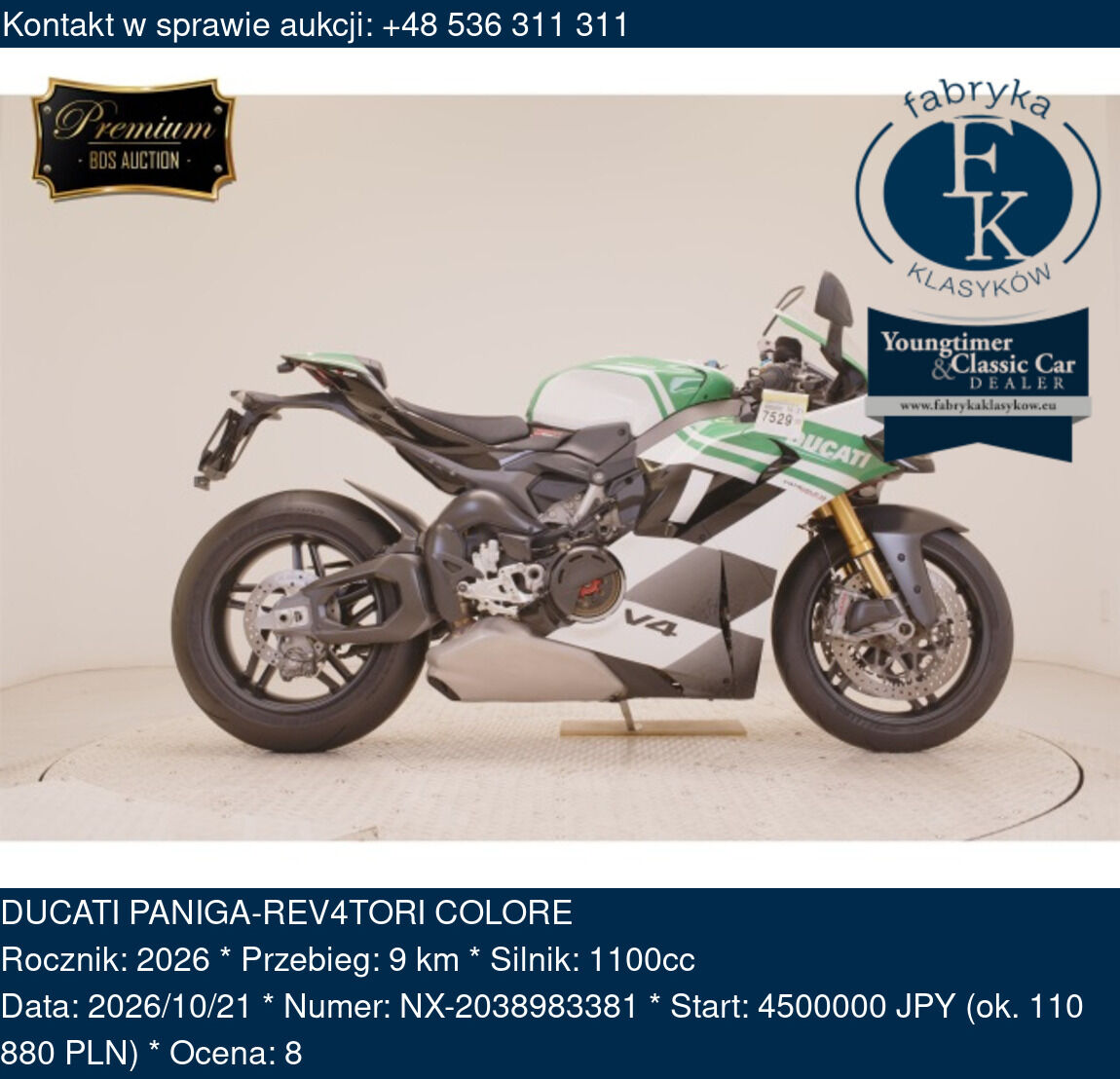 DUCATI PANIGA-REV4TORI COLORE 2026 - zdjęcie 2