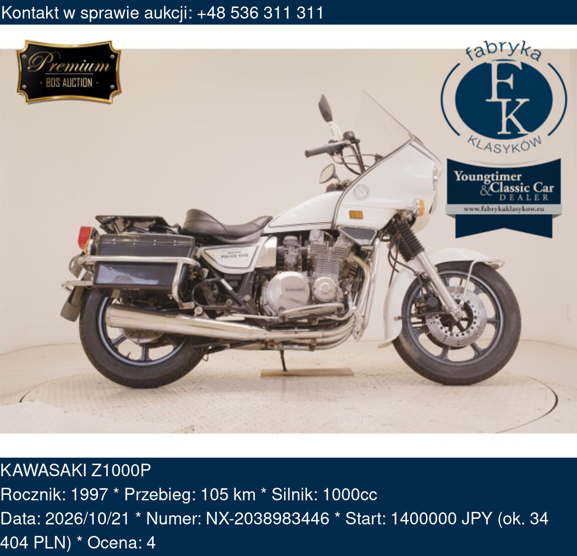 KAWASAKI Z1000P 1997 - zdjęcie 2