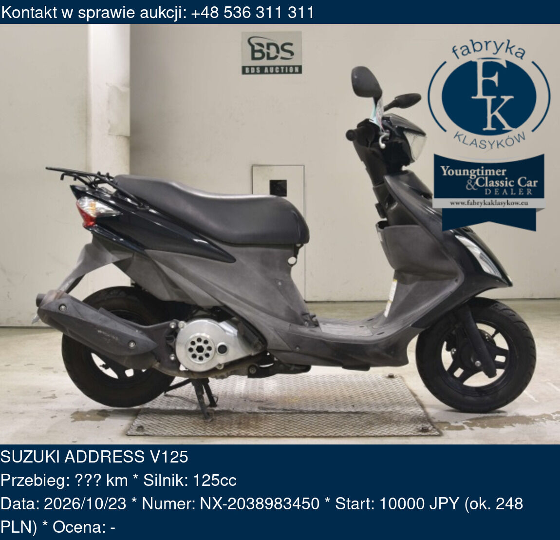 SUZUKI ADDRESS V125 - zdjęcie 2