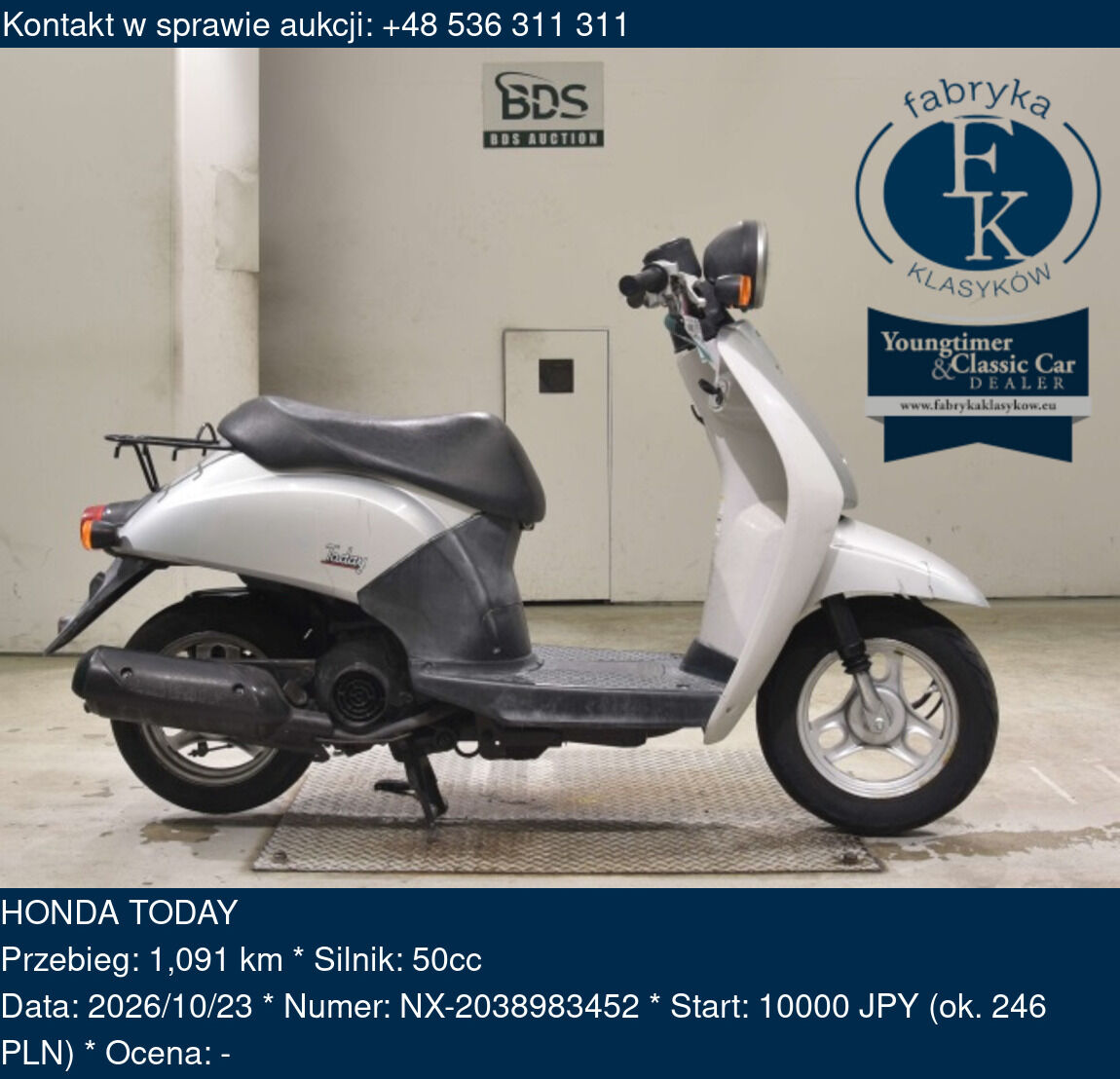 HONDA TODAY  - zdjęcie 2
