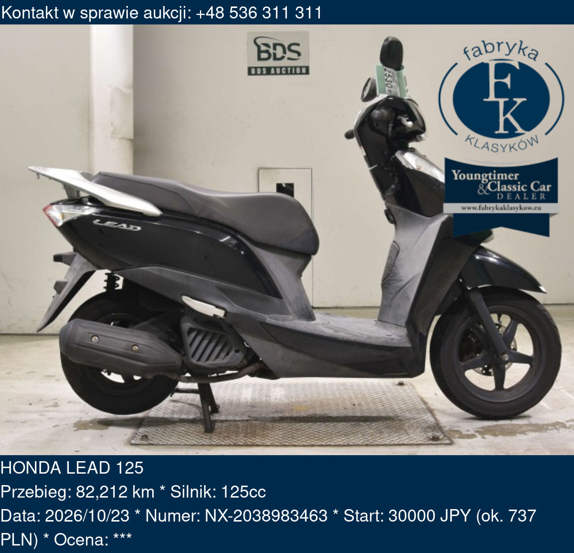 HONDA LEAD 125  - zdjęcie 2
