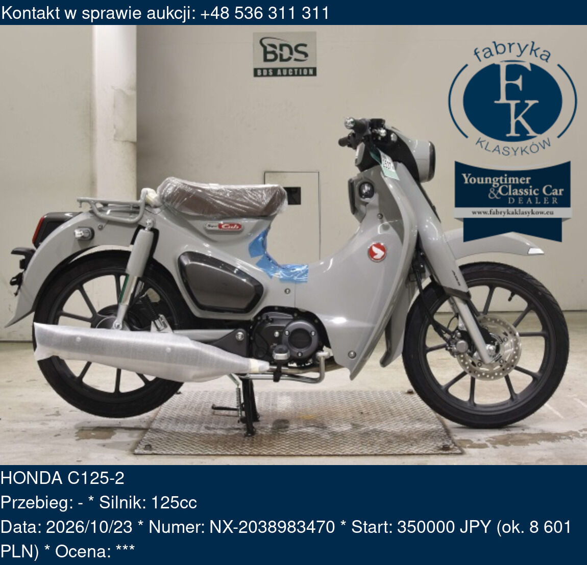 HONDA C125-2  - zdjęcie 2