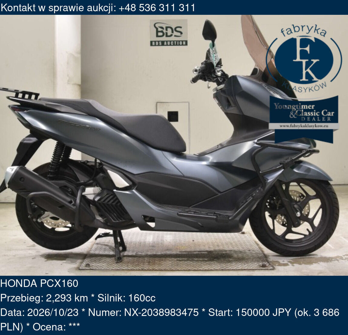 HONDA PCX160  - zdjęcie 2