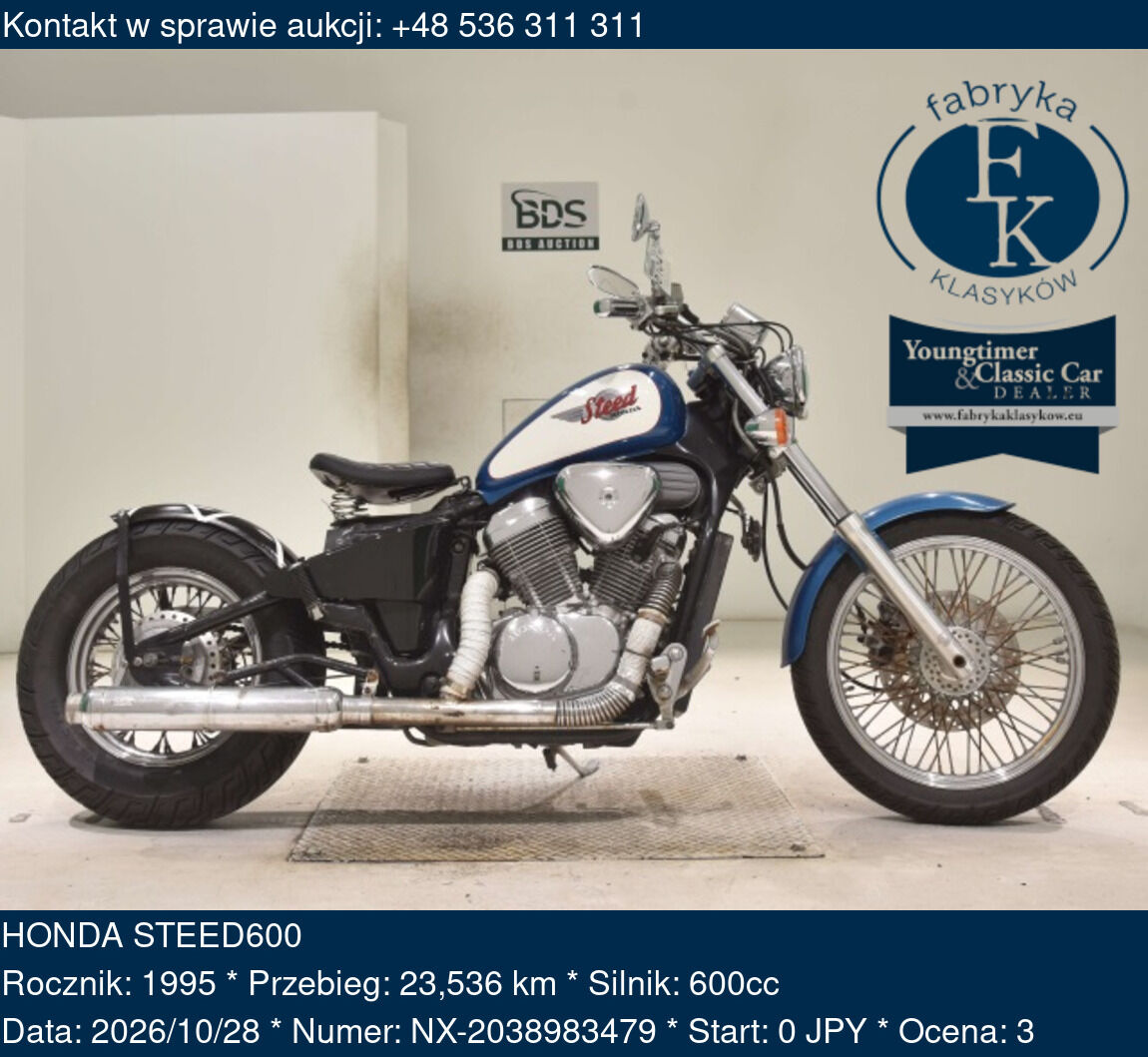 HONDA STEED600 1995 - zdjęcie 2