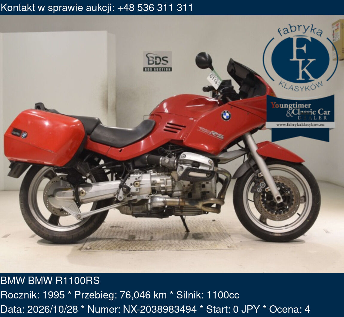 BMW BMW R1100RS 1995 - zdjęcie 2