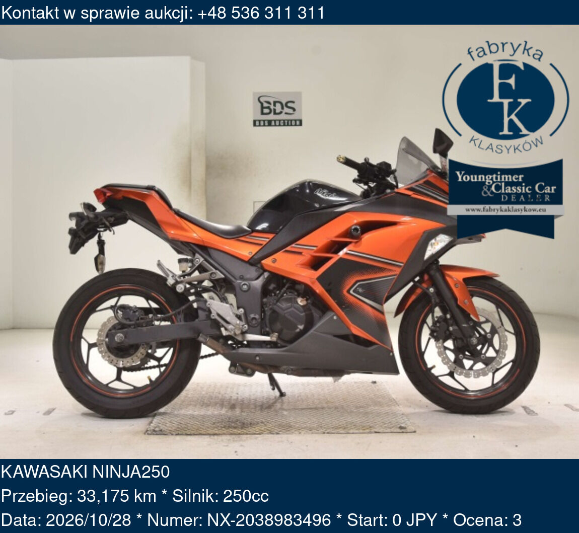 KAWASAKI NINJA250  - zdjęcie 2