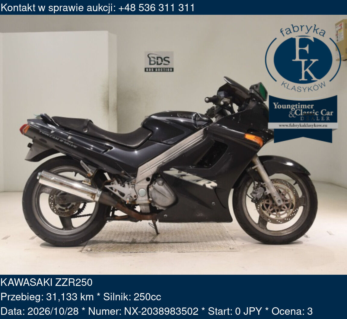 KAWASAKI ZZR250  - zdjęcie 2