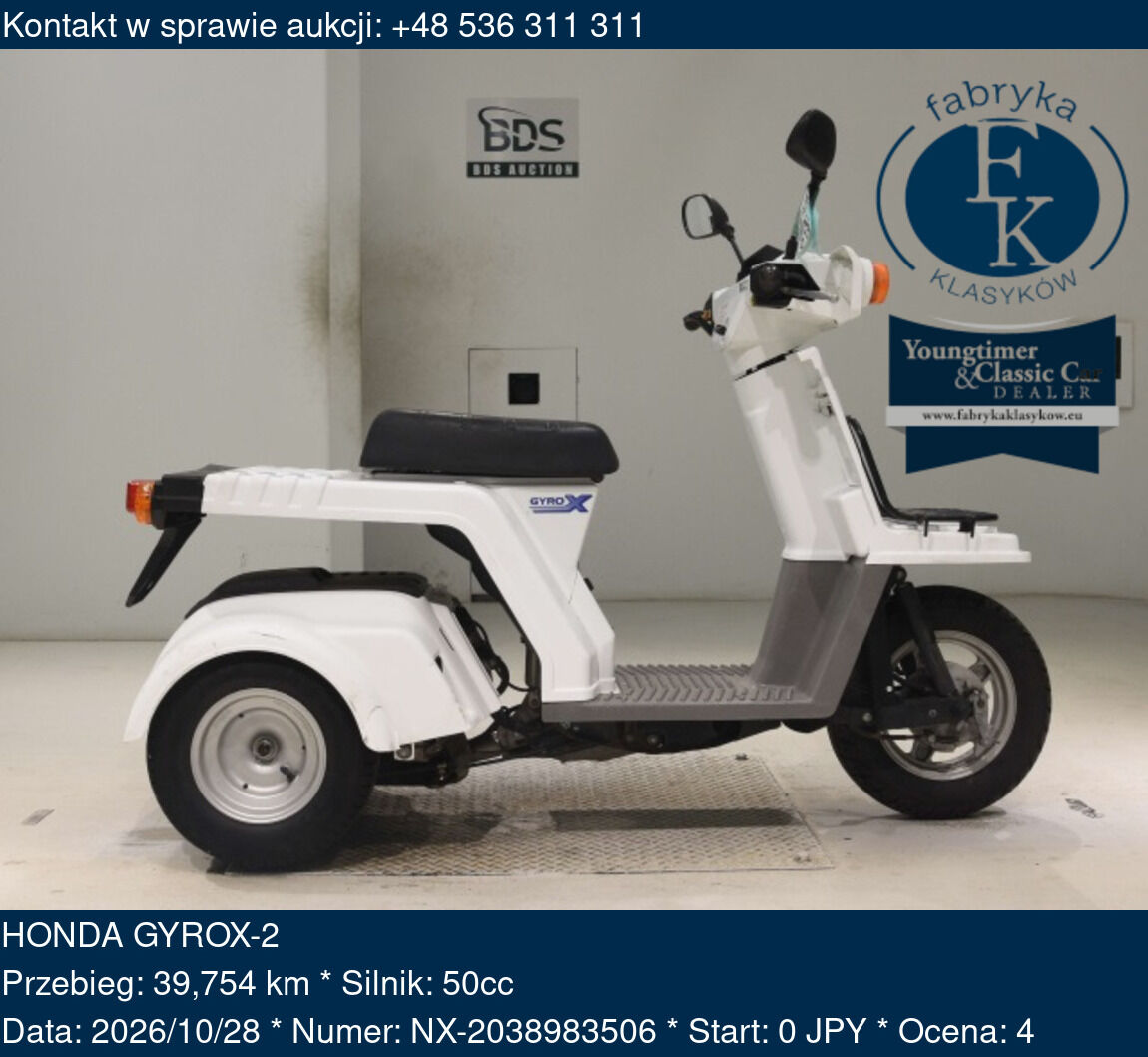HONDA GYROX-2  - zdjęcie 2