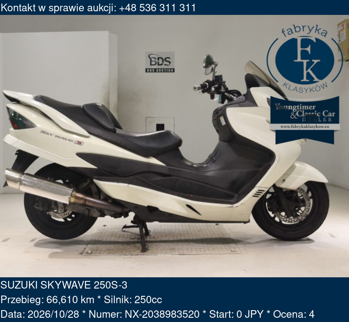 SUZUKI SKYWAVE 250S-3  - zdjęcie 2
