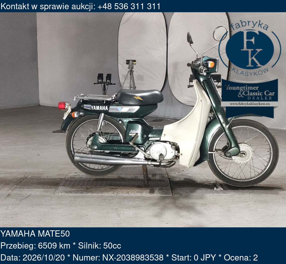 YAMAHA MATE50 - zdjęcie 2