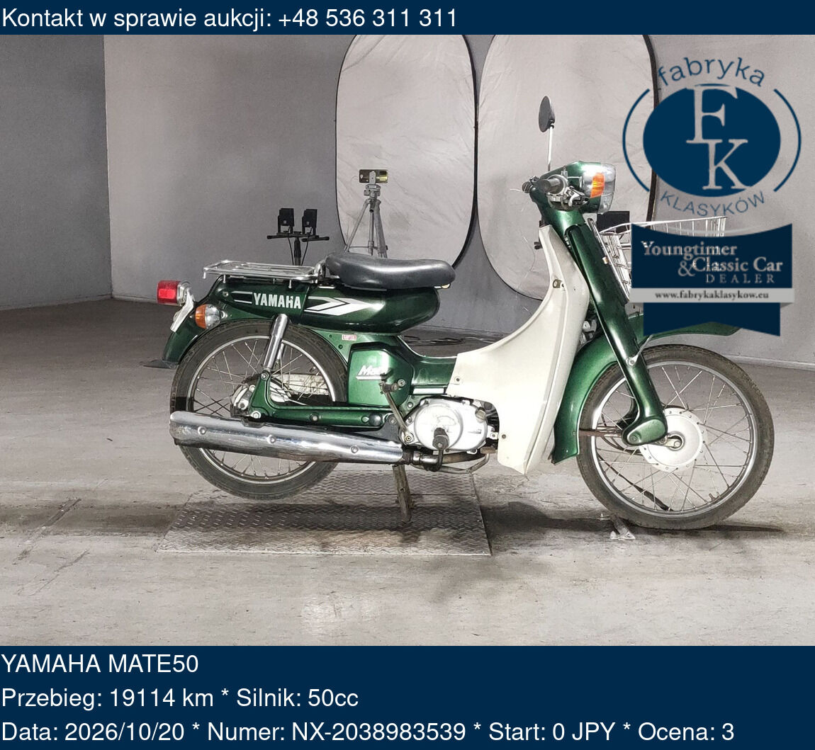 YAMAHA MATE50  - zdjęcie 2