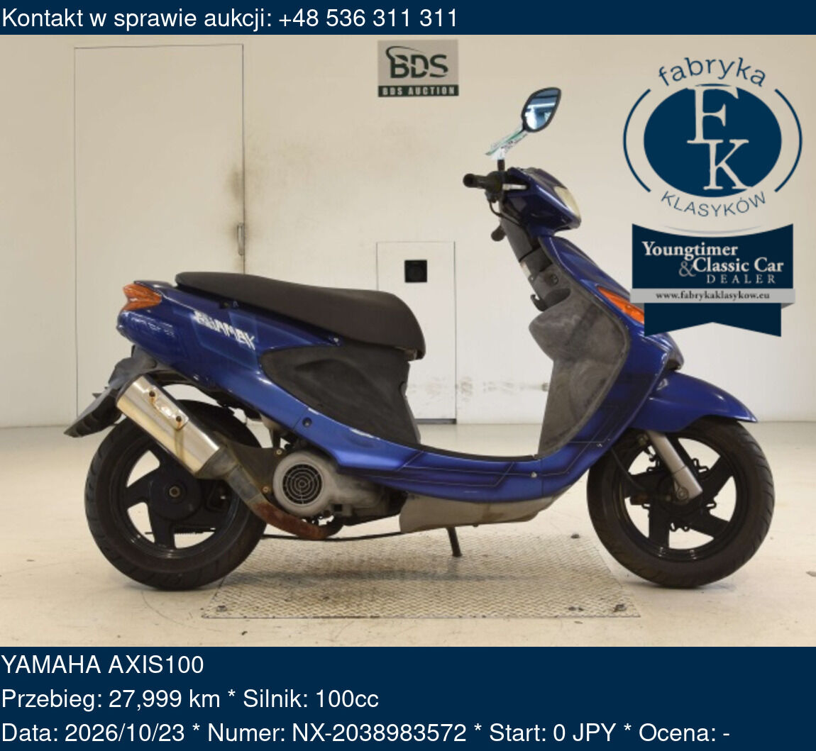 YAMAHA AXIS100  - zdjęcie 2