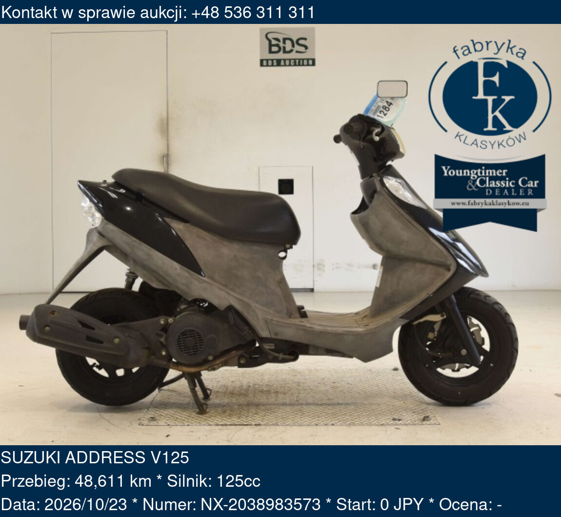 SUZUKI ADDRESS V125  - zdjęcie 2