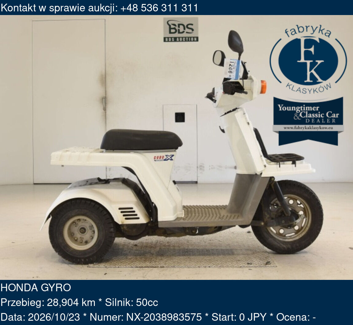 HONDA GYRO  - zdjęcie 2