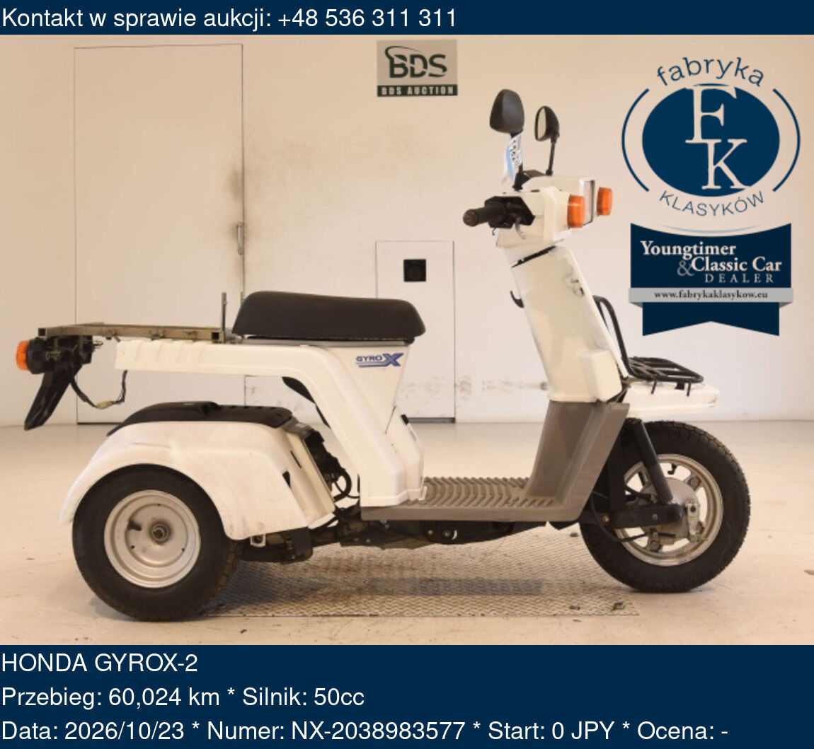 HONDA GYROX-2 - zdjęcie 2