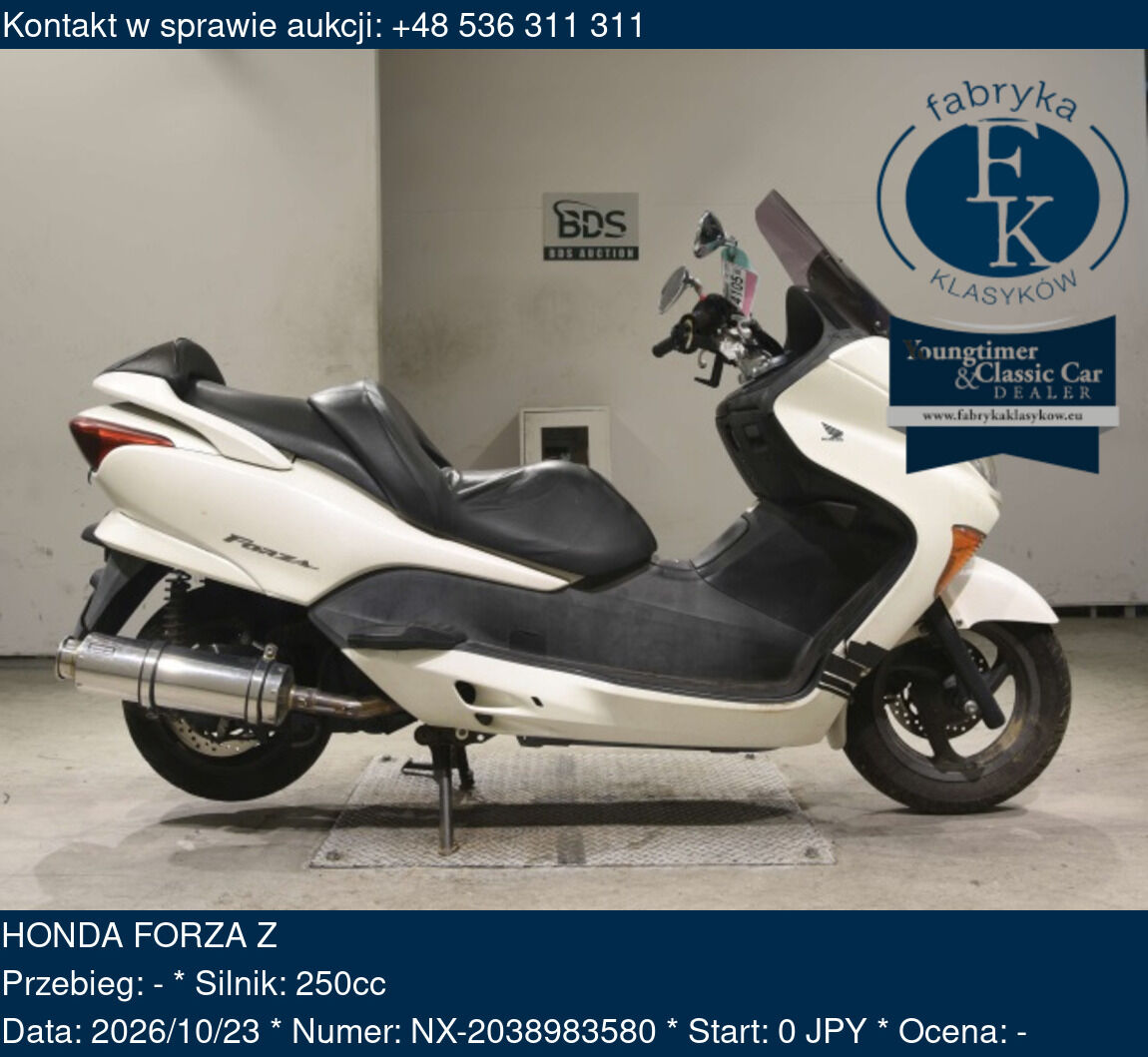 HONDA FORZA Z  - zdjęcie 2