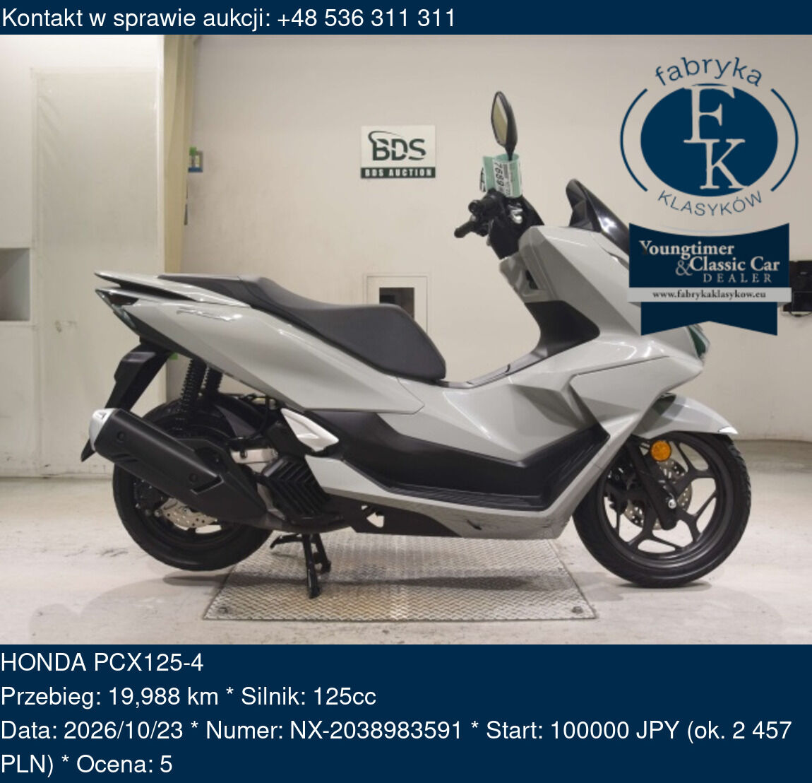 HONDA PCX125-4  - zdjęcie 2